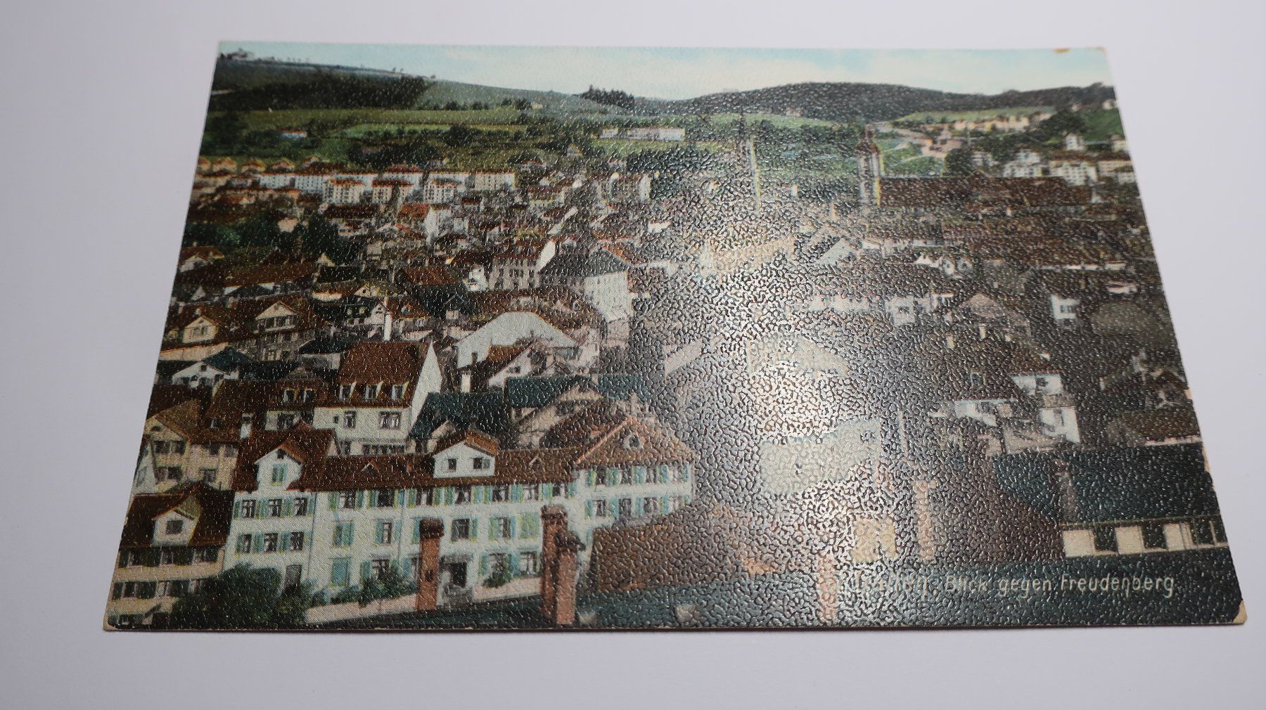 Cartoline postali: St. Gallen Blick gegen Freudenberg – Usato da Cormoret venduto da Pascalll2001 1