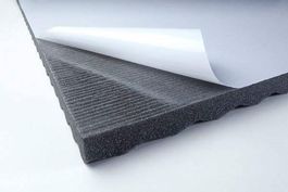 Noppenschaumstoff PU WAVE TOP 3 cm selbstklebend