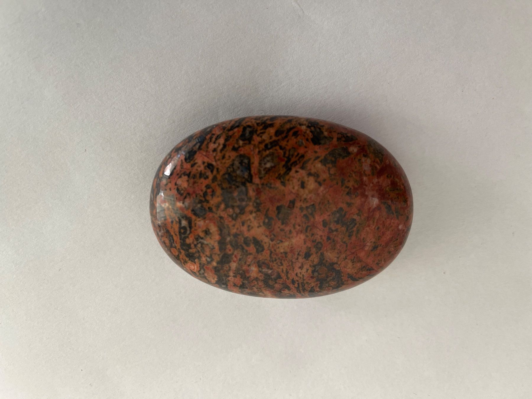 Mineralien & Heilsteine: Massage Seifenstein Leopardenfell Jaspis – Neu und originalverpackt aus Doppleschwand von lapis106 1