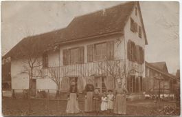BAUERNHAUS/LANDWIRTSCHAFT 1910 Bubendorf BL