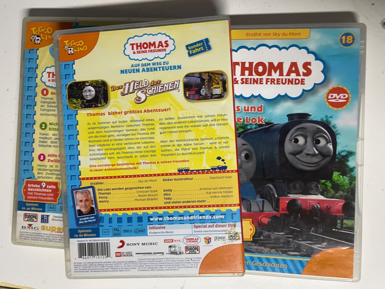 Tutti i DVDs: Thomas & Seine Freunde 3x – Usato da Muri b. Bern venduto da AdidasCollector 1