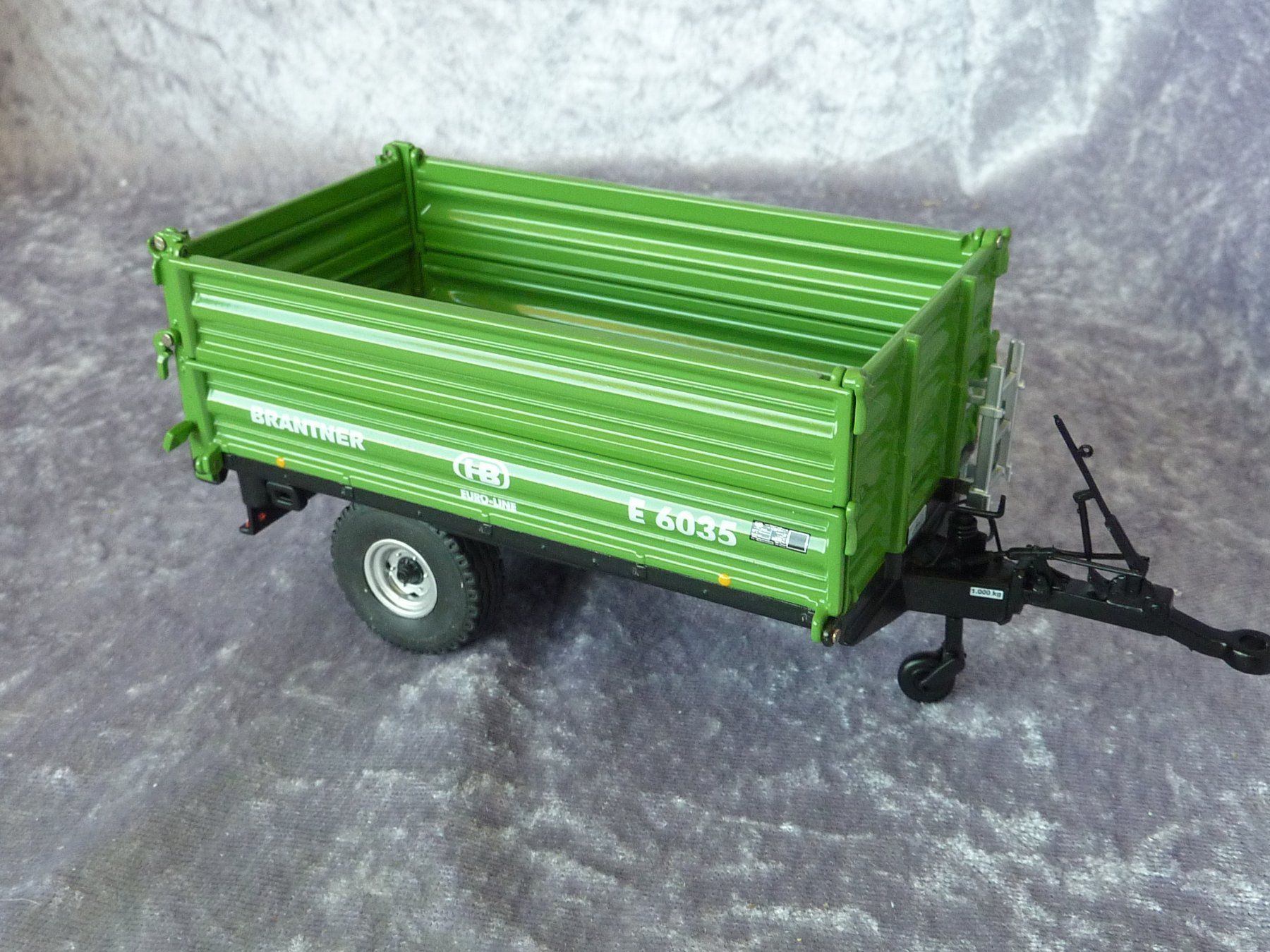 Wiking Modellautos: HB Brantner Einachs-Dreiseitenkipper E6035  1:32 – Neu (gemäss Beschreibung) aus Dürrenäsch von modellautos4you 2