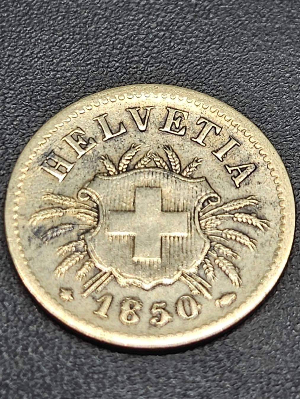 Tutti le monete: 5 Rappen 1850 – Usato da Pfäffikon ZH venduto da Melibol