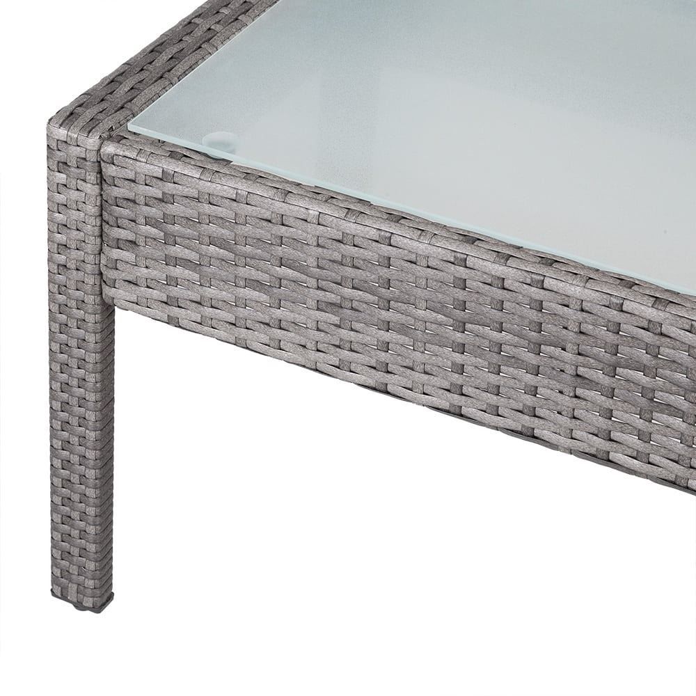Set di tavolo e panche: Polyrattan Garten-Sitzgruppe – Nuovo e nell'imballaggio originale da Winterthur venduto da aredo 6