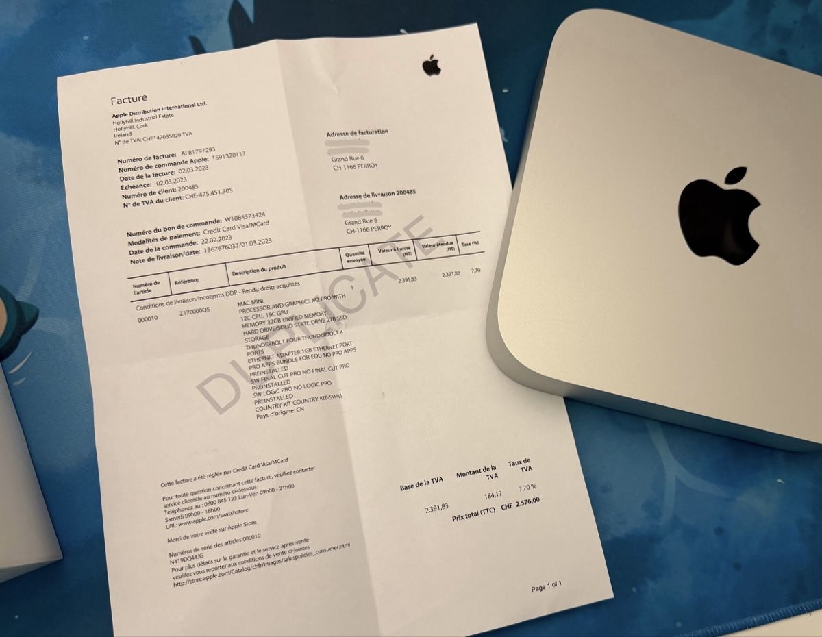 Apple PCs: Apple Mac Mini M2 Pro, 32 Gb RAM, 2 Tb SSD – Gebraucht aus Lausanne von oenix 4