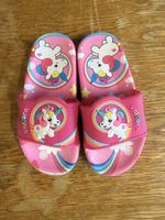 Pinke Einhorn Badeschuhe, Grösse 27, Top Zustand🦄🌈!