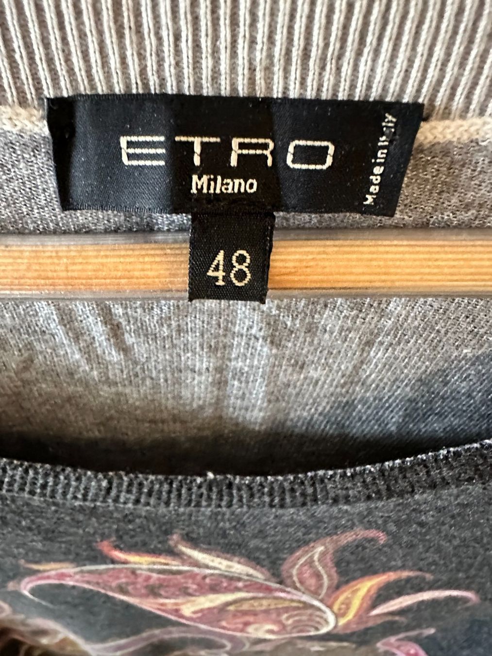 Etro Maglioni & Felpe: Pull ETRO 100% cachemire ETRO-Pullover Kaschmir 790 CHF – Usato da Genève venduto da Mycollection 3