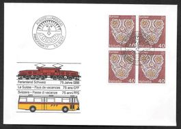 Eisenbahn Sonderbrief S. 897 Ausstellungszug 1.3.-12.6.1977