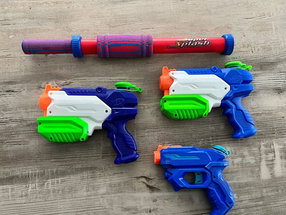 Pistolet à eau Nerf Super Soaker Microburst 2 Blasters - Autre jeu de plein air - Achat & prix
