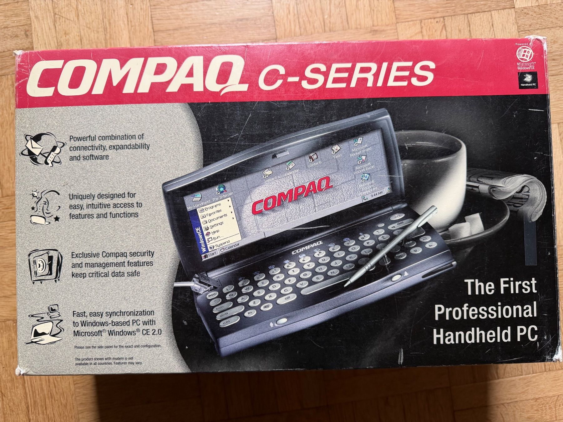 Compaq Palmari: Compaq C-Series Handheld PC mit OVP – Difettoso da Adliswil venduto da synchrot 1
