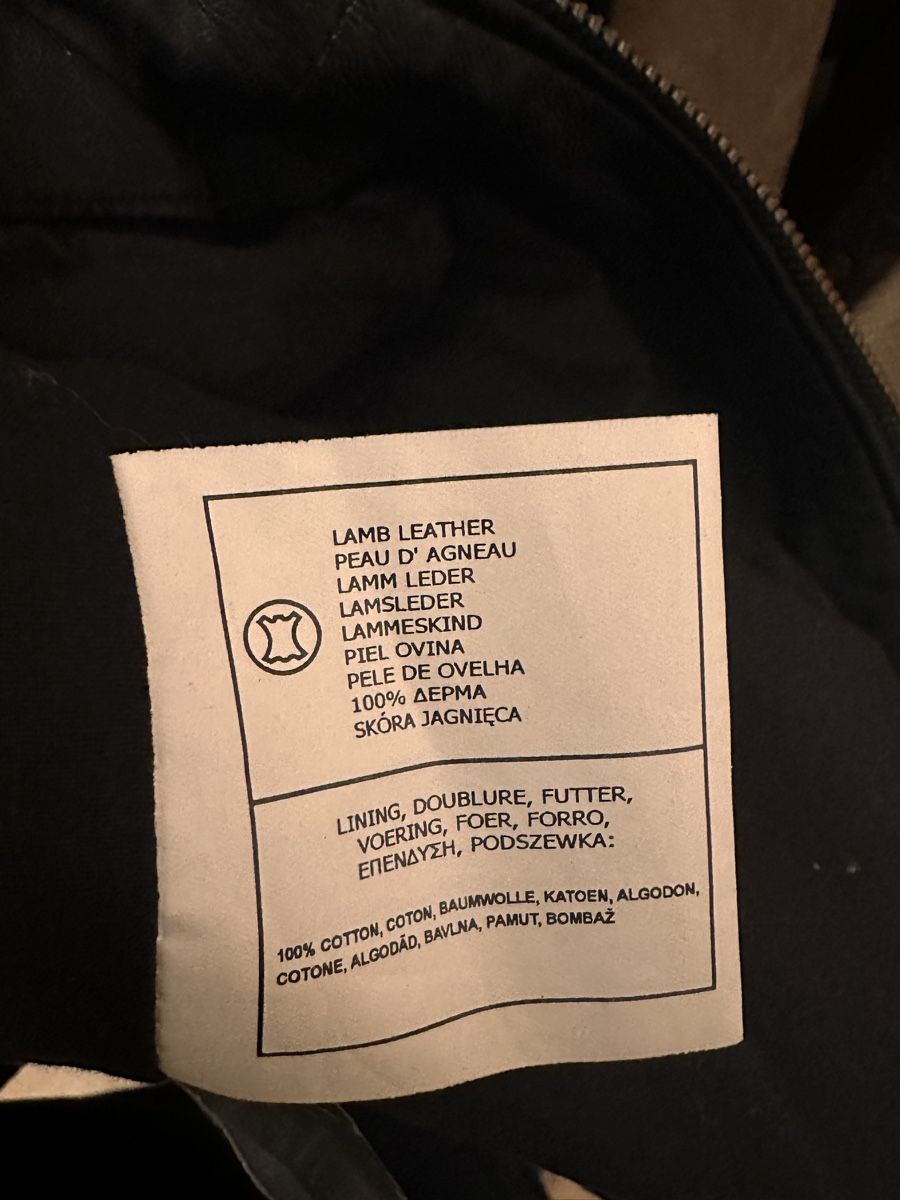 Vera Pelle Giacche: Leather Jacke Vera Pelle Gr.46 – Usato da Nesselnbach venduto da Vig0_al 4