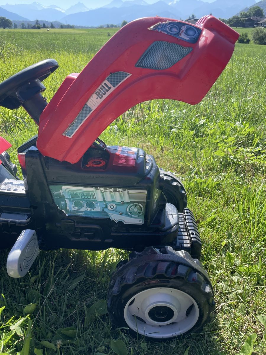 Fahrzeuge für Kinder: Kindertraktor mit Anhänger von Snoby – Gebraucht aus Reutigen von Schu456 1