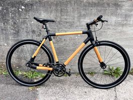 Fahrrad Drehmoment Minimalista Bambus