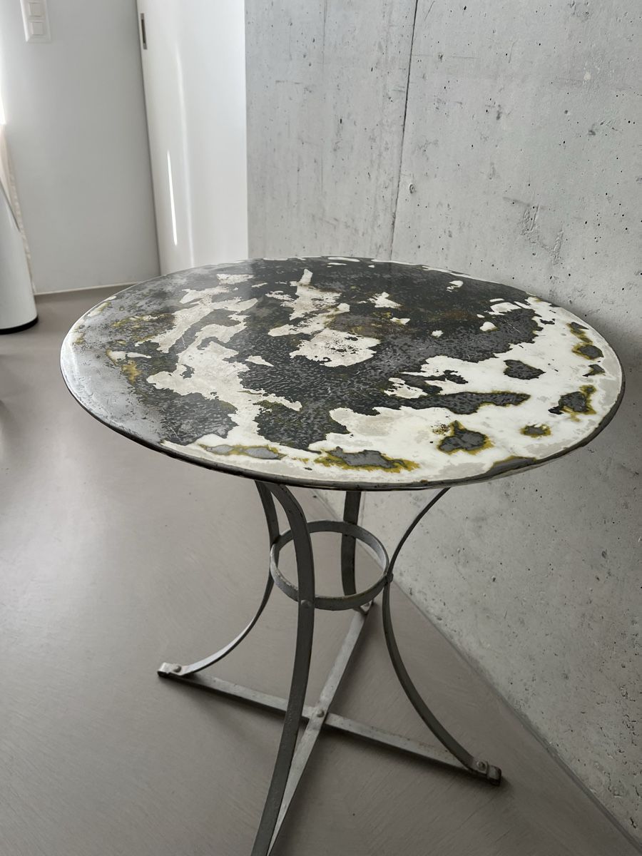 Tavoli: Art Deco Metalltisch – Usato da Wabern venduto da La-Vitrine 7