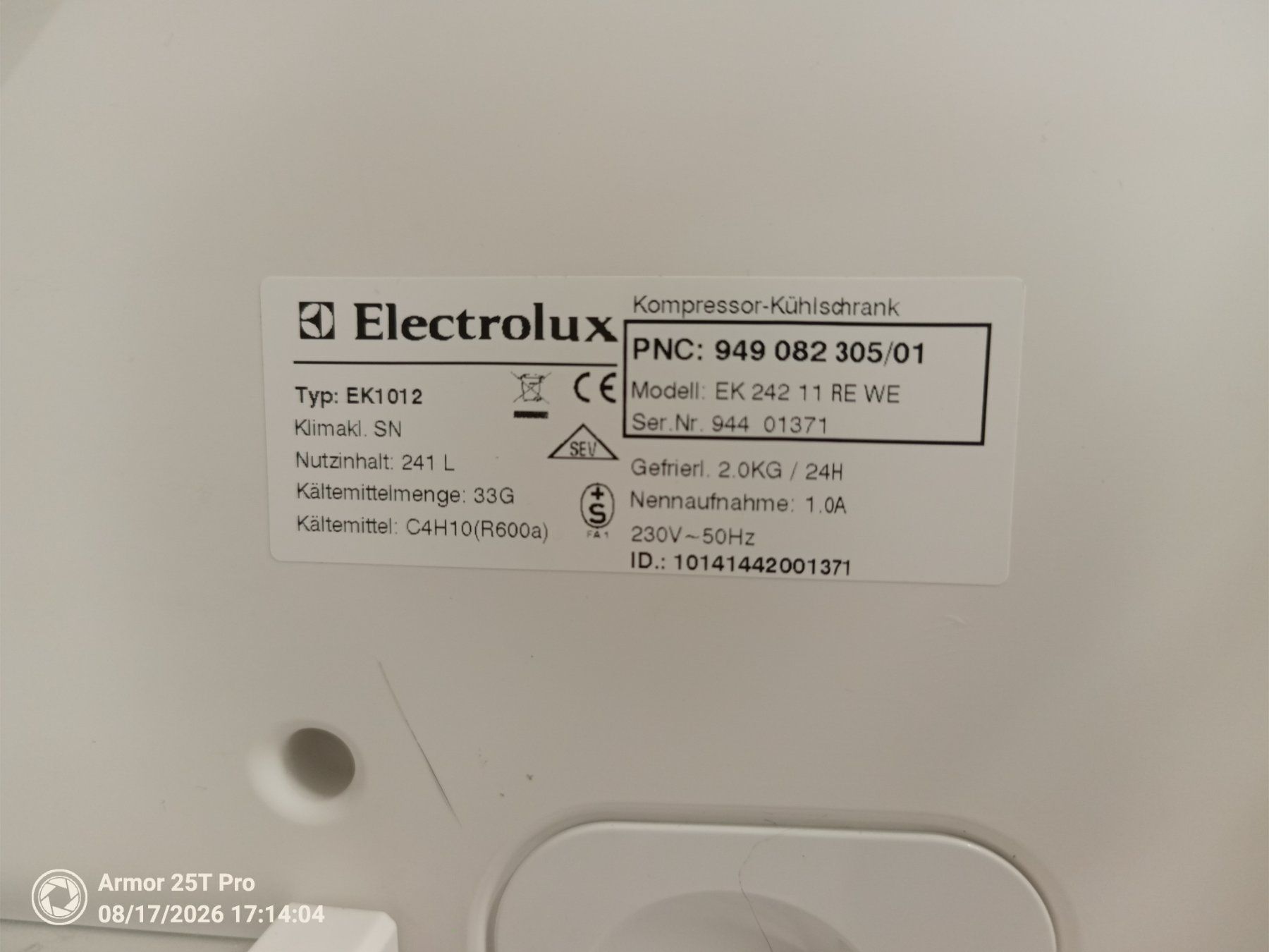 Electrolux Réfrigérateurs: Kühlschrank – D'occasion à Wienacht-Tobel par Racer97 4