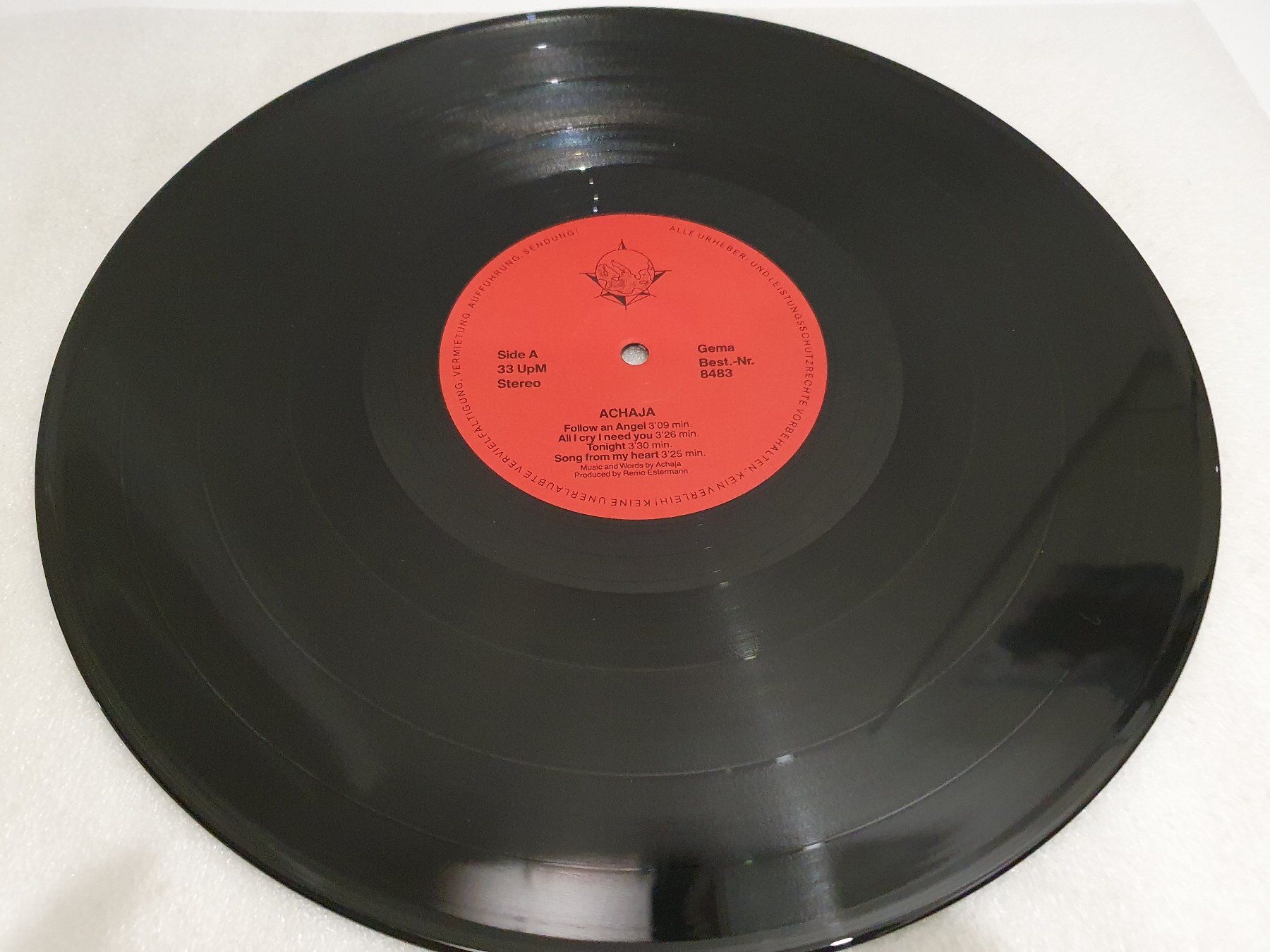 Dischi in vinile: Achaja – Red Like Love – Usato da Uster venduto da Vinyl-Leidenschaft 2