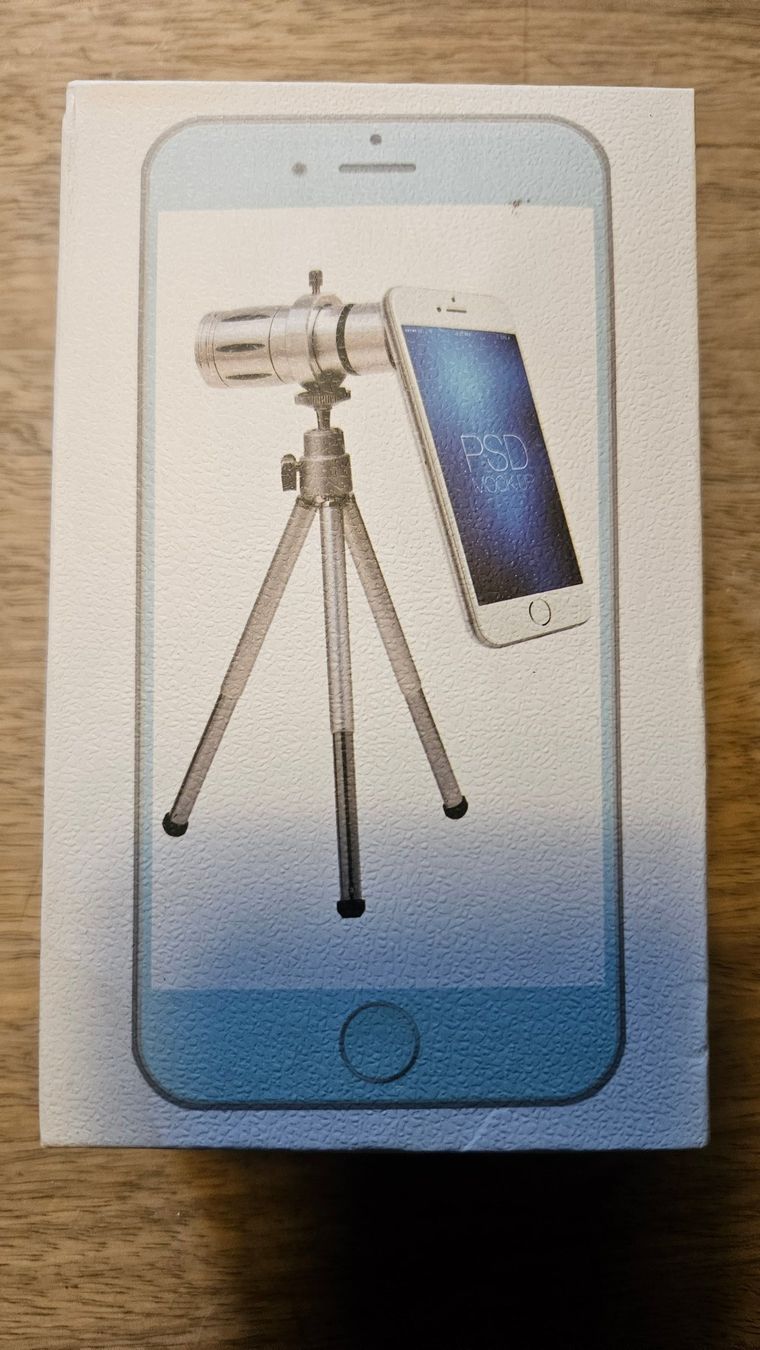 Objektive: Neuwertiges Smartphone Teleobjektiv mit Stativ – Neu (gemäss Beschreibung) aus Vermes von Bergbiene 1