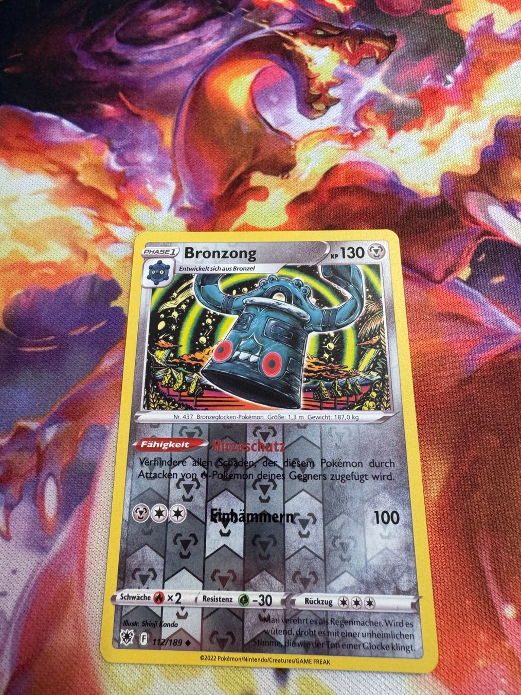 Pokémon Sammelbilder & Trading cards: Bronzong (ASR 112) / Reverse Holo / Astralglanz – Neu (gemäss Beschreibung) aus Bülach von CherryBlu