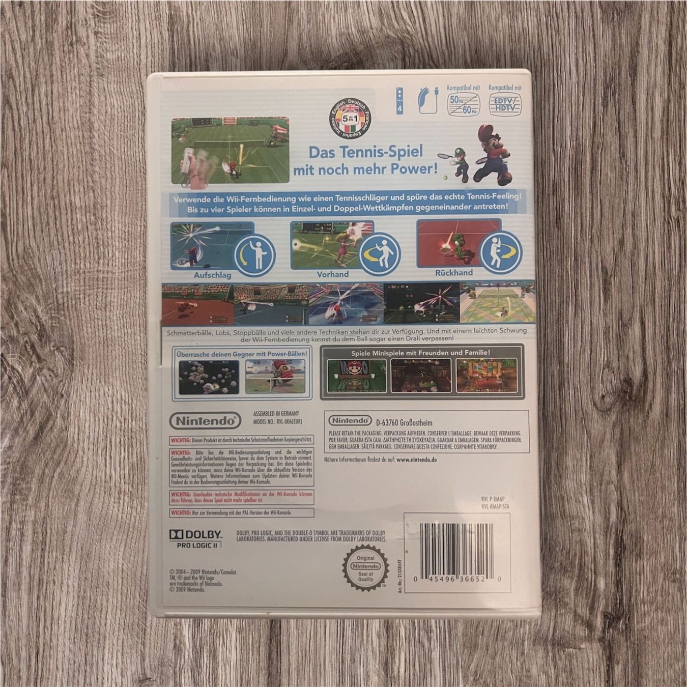Nintendo Spiele: Mario Power Tennis Nintendo Wii – Gebraucht aus Oberburg von Serbus 1
