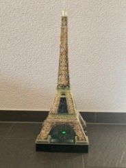 Ravensburger Puzzles: 3D Puzzle Eiffelturm, mit LED – Gebraucht aus Reiden von System07 1