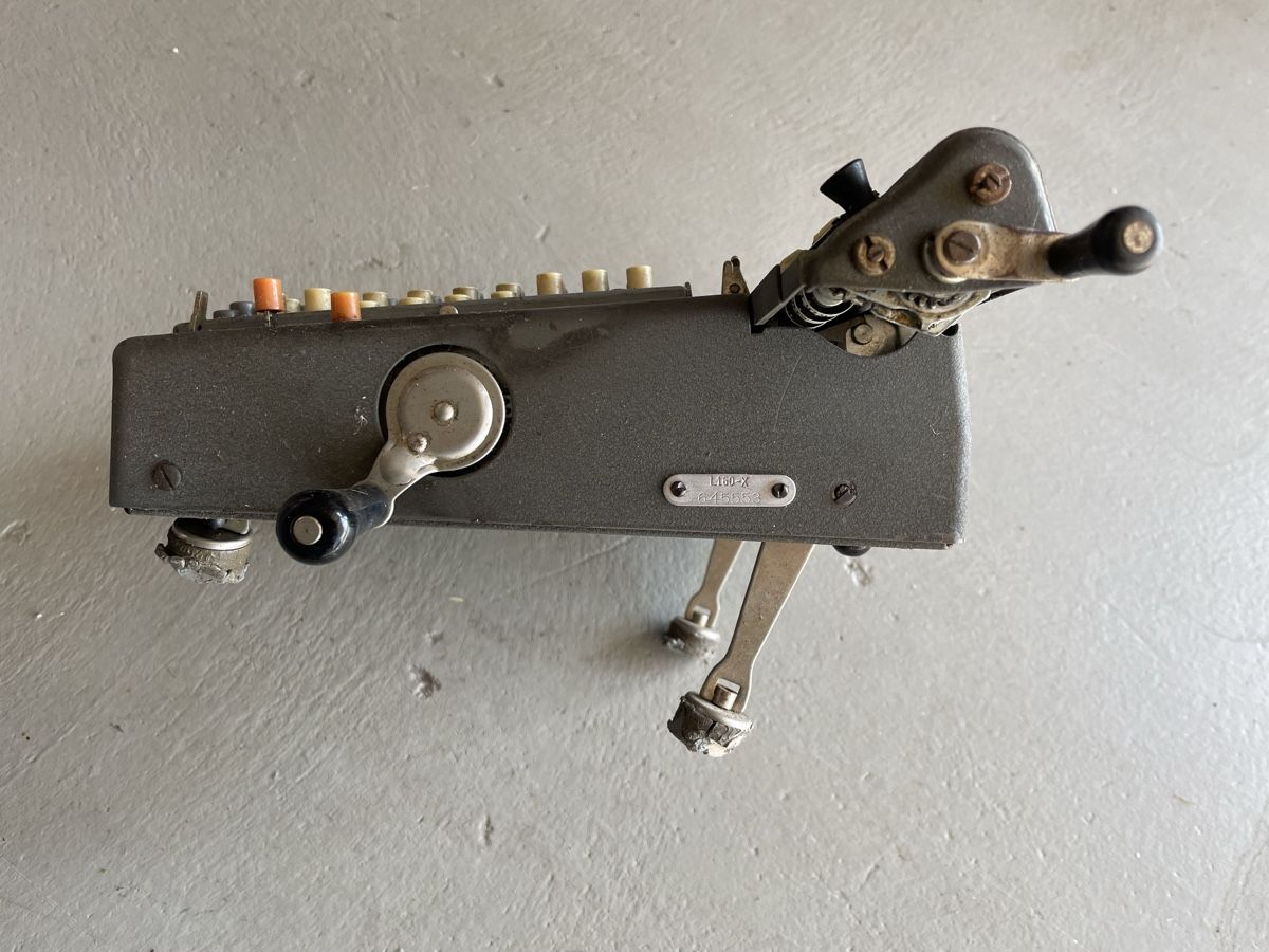 Calcolatrici tascabili: Calculatrice mécanique Monroe L160-X – Usato da Seiry venduto da besson-photo 2