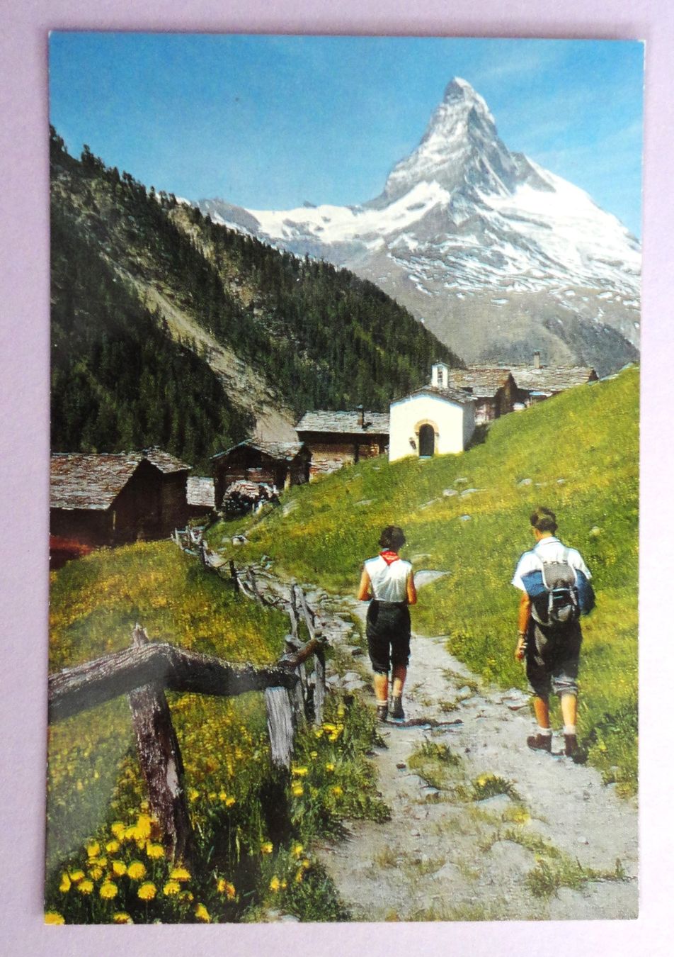 Cartoline postali: Zermatt, Matterhorn – Usato da Fétigny venduto da Billy2miny