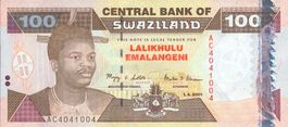 Swasiland 100 Lilangeni 2001 P-32a UNC