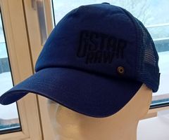 GSTAR G-Star Raw Cap Basecap Mütze Mesh Blau Truckercap M