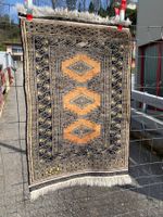 Pakistan 95x63cm Teppich handgeknüpft gereinigt