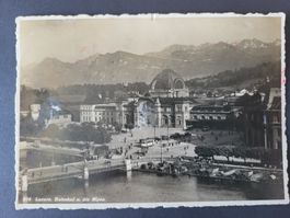 1930, Postkarte nach Emmenbrücke - Mit Zeppelin 