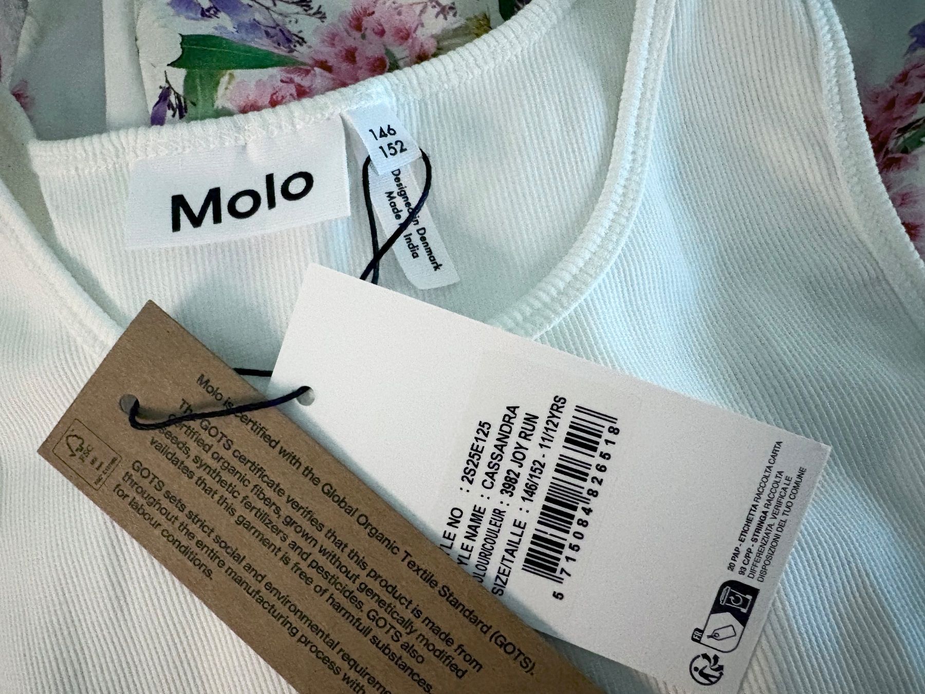 Molo Vestiti & Gonne: Molo, Kleid, 146/152, neu, Cotton – Nuovo e nell'imballaggio originale da Zürich venduto da Pokimoki_1 1