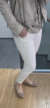 Salsa Chino Hose  weiss, Gr. 37, neuwertig, für den Frühling