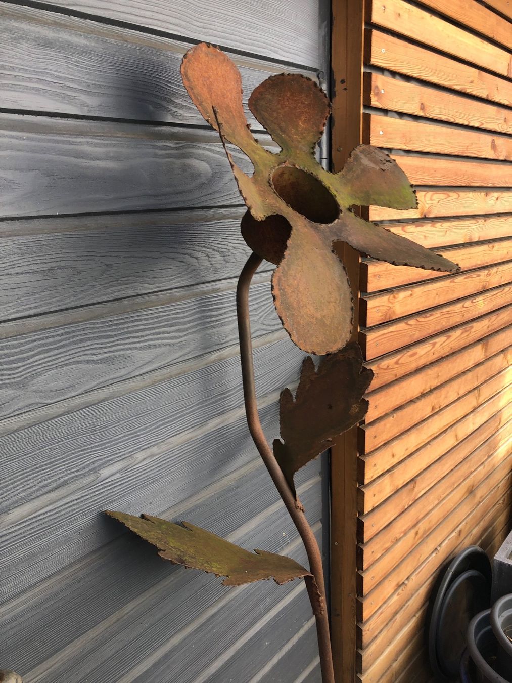 Alle Dekorationen: Gartendeko Rostdeko Blumen Vintagedeko Rostblume Garten – Gebraucht aus Frauenfeld von Babytimmy 2