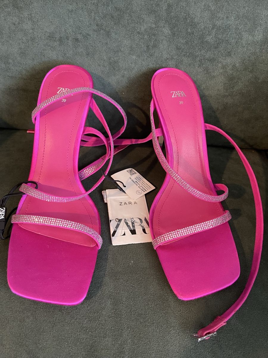 Zara Damenschuhe: Neue Sandalen Zara pink – Neu und originalverpackt aus Bern von UA_dream