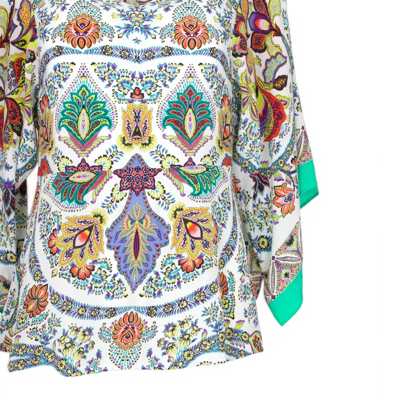 Etro Blusen: Etro Bluse weiss gemustert IT 40 DE 36 – Gebraucht aus Binningen von Designerlabels 5