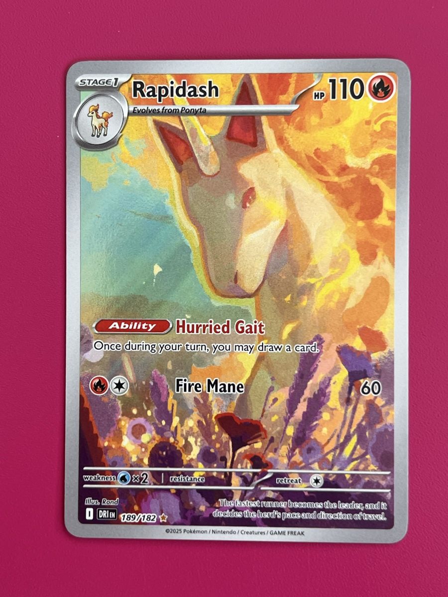 Pokémon Carte collezionabili: Rapidash #189 ROND Destined Rivals – Usato da Zollikon venduto da inf_l5jd