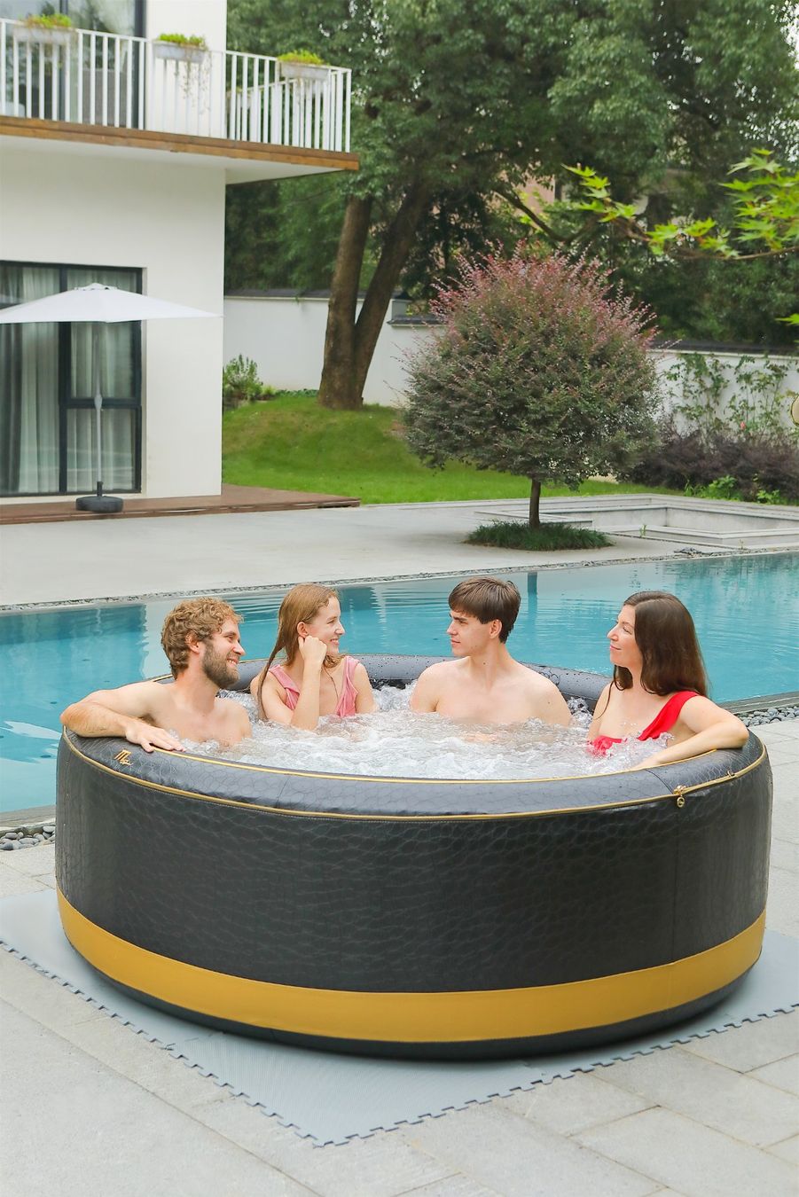 Whirlpool: MSpa Whirlpool Exotic, 204x204x70cm – Nuovo e nell'imballaggio originale da St. Marein venduto da trade-line-partner 1