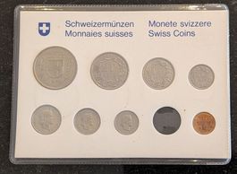 Münzsatz Schweiz 1975 stgl.