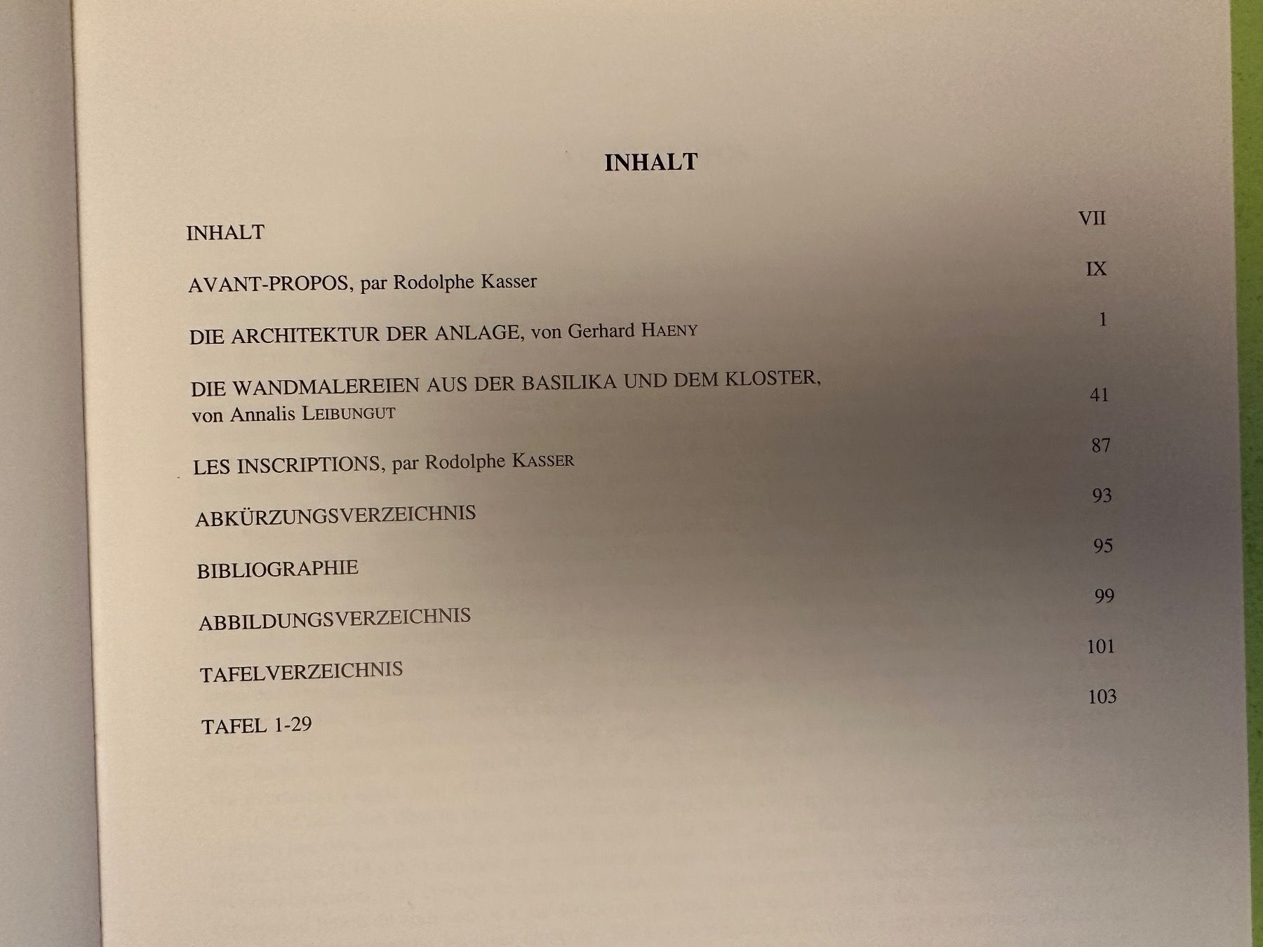 Libri: Gerhard Haeny, Annalis Leibundgut: Kellia. – Usato da Zürich venduto da allp 2