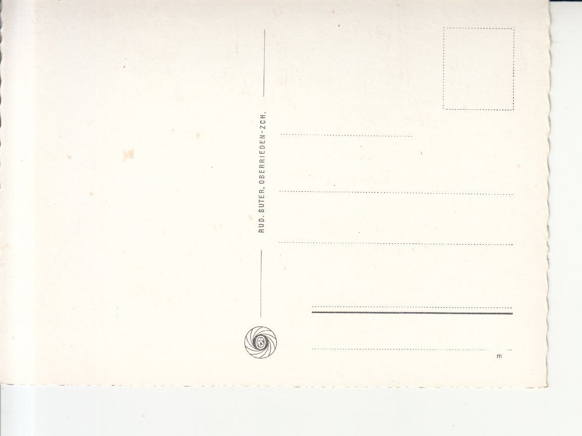 Cartoline postali: Saumnaun ca. 1950 – Usato da Bürglen TG venduto da StampGraf 1