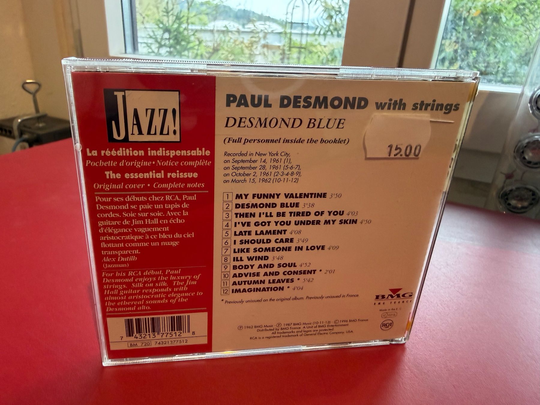 CDs: Paul Desmond With Strings - Desmond Blue - KA02B – Gebraucht aus Küsnacht ZH von JazzRecords 1