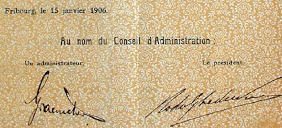 Documenti: Société Génerale de Condensateurs Electriques - 1906 – Usato da Solothurn venduto da Sgasche 1