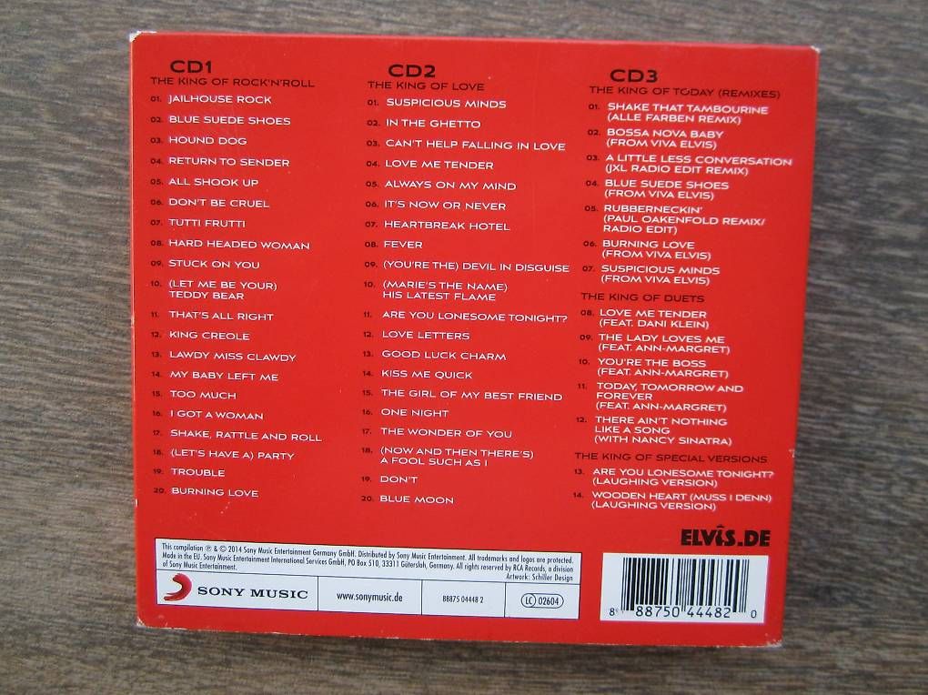 CD: Elvis Presley 80 - 3 CD's – Usato da Kehrsatz venduto da Kamikaze0 2