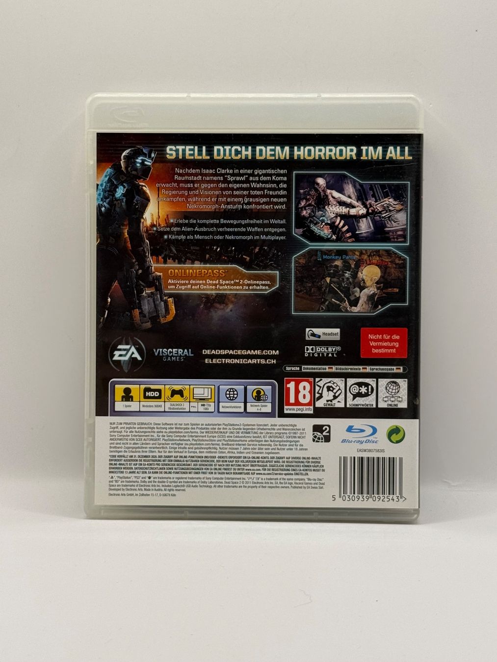 Giochi: 2 x Dead Space & Dead Space 2   - Playstation 3 - CIB – Usato da Dietikon venduto da gab_qz7y 2
