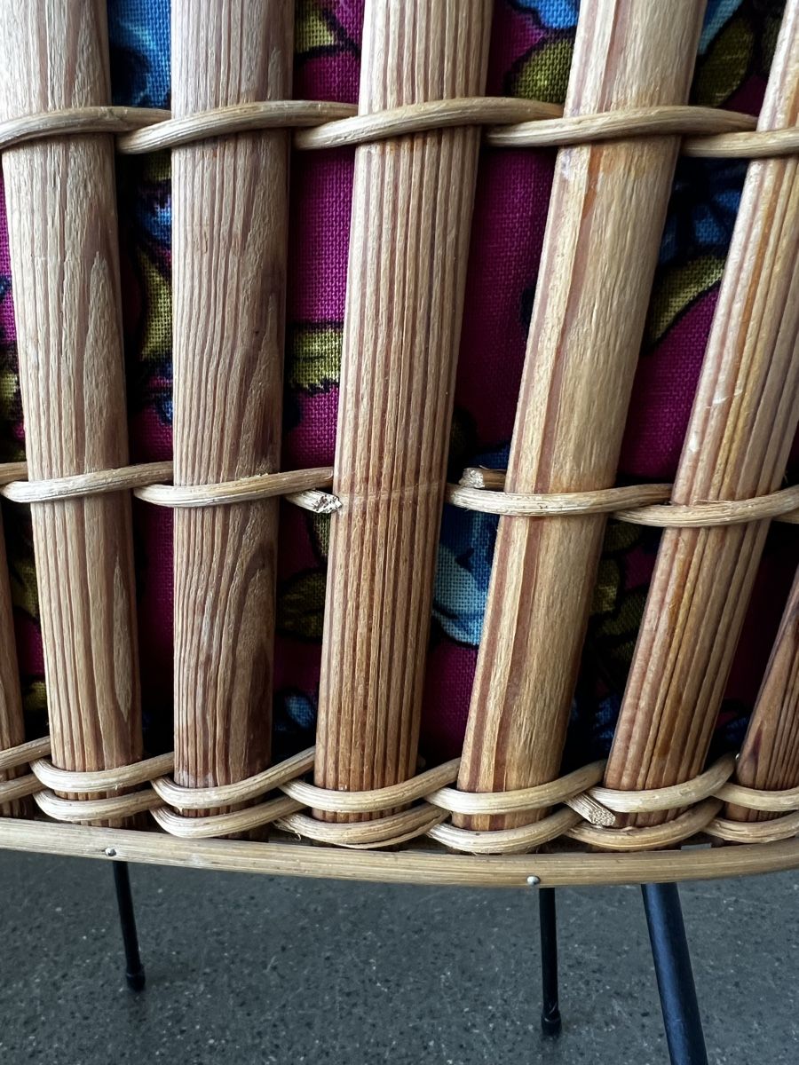 Altro per la casa: Vintage Wicker Basket, Mid century Side table – Usato da Oberägeri venduto da Theonose74 7