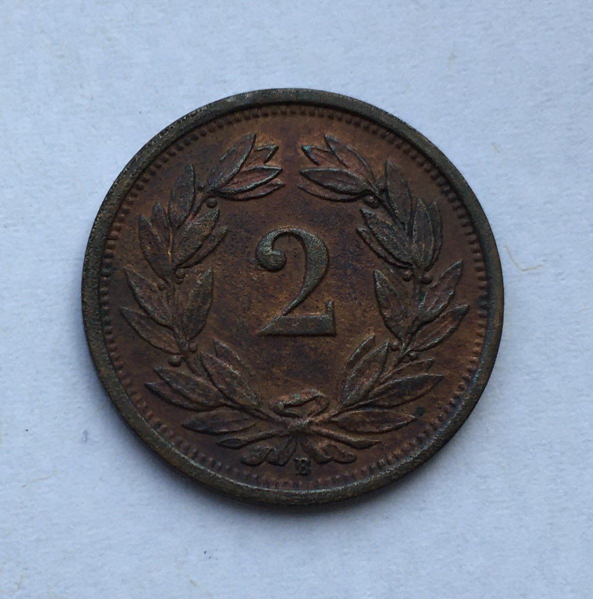 Tutti le monete: 1920 2 Rappen -unz – Usato da Kirchberg SG venduto da Helveticus00 1