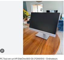 HP EliteOne 800 G5, i5, 16 Go RAM, 256 Go SSD  Très bon état