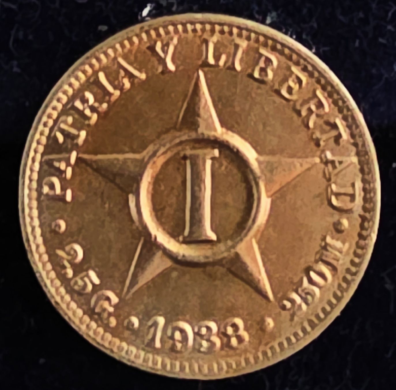 Alle Münzen: KUBA 1 CENTAVO 1938 -UNZ. – Gebraucht aus winterthur von CoinPassion