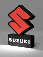 Lightbox lampe led Blanc et RGB Suzuki Personnalisable