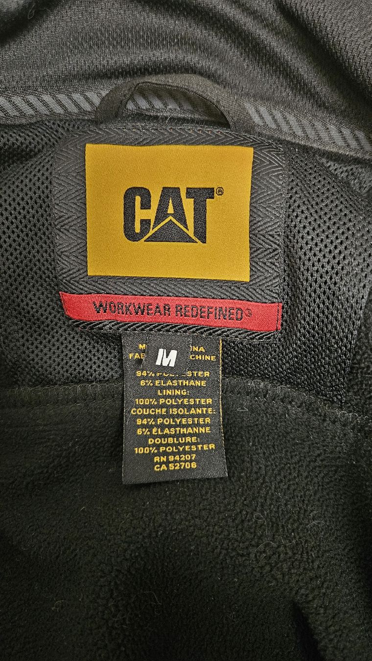 Vestes: CAT Softshelljacke Schwarz Grösse M neuwertig – D'occasion à Mellingen par Hondavtr 4